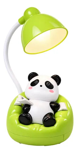 Lámpara Infantil Panda LED – Luz Cálida, Flexible e Inalámbrica