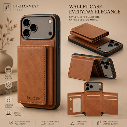 Premium Leather Phone Case with Magnetic Detachable Card Holder Wallet for iPhone

Protect your iPhone in style with this Premium Leather Phone Case featuring a magnetic detachable wallet. Designed for everyday convenience, i