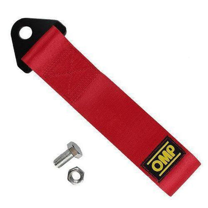 OMP car tow rope modification safety hook front bar traction rope car trailer belt ribbon decoration supplies