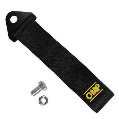 OMP car tow rope modification safety hook front bar traction rope car trailer belt ribbon decoration supplies