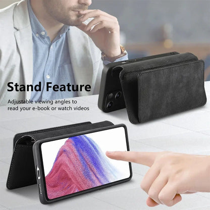 2 in 1 Detachable Wallet Case for Samsung Galaxy S24 Ultra S21 S23 FE S22 Plus A55 A54 A53 A52S A35 A34 A33 A25 A15 A14 5G A05