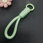 12cm Paracord Braided Woven Keychain Wrist Rope Phone case Anti-lost Rope Strap Key Ring Tactical Survival Tool Backpack Buckle