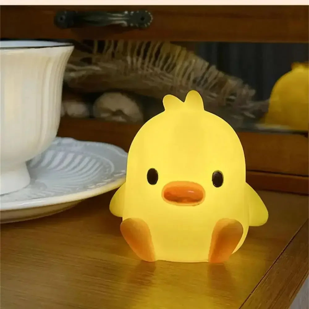 Cute Duck Night Light – Adorable Bedside Lamp for Kids & Baby Rooms