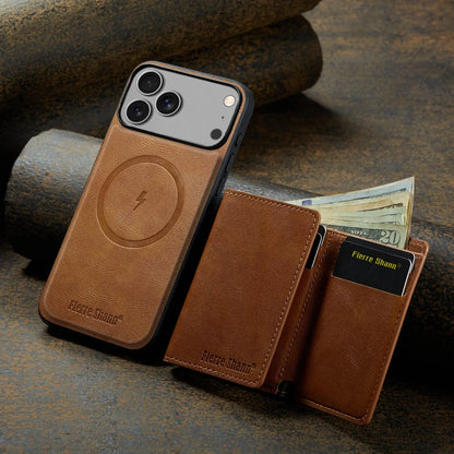 Premium Leather Phone Case with Magnetic Detachable Card Holder Wallet for iPhone

Protect your iPhone in style with this Premium Leather Phone Case featuring a magnetic detachable wallet. Designed for everyday convenience, i
