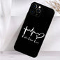 Verse Christian Jesus Bible Phone Case For iPhone 16,15,14,13,12,11 Plus,Pro Max,XS,X,XR,SE,Mini,8,7 Soft Silicone Black Cover