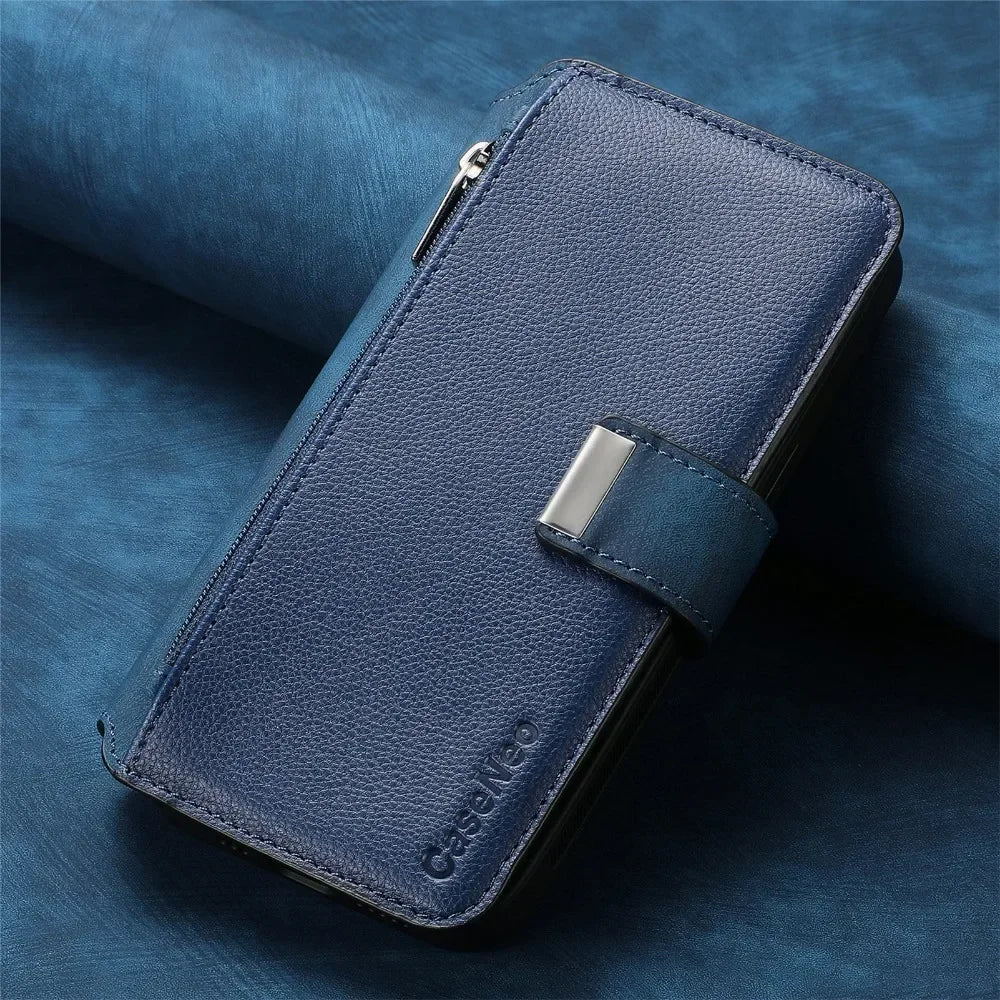 2 in 1 Detachable Wallet Case for Samsung Galaxy S24 Ultra S21 S23 FE S22 Plus A55 A54 A53 A52S A35 A34 A33 A25 A15 A14 5G A05