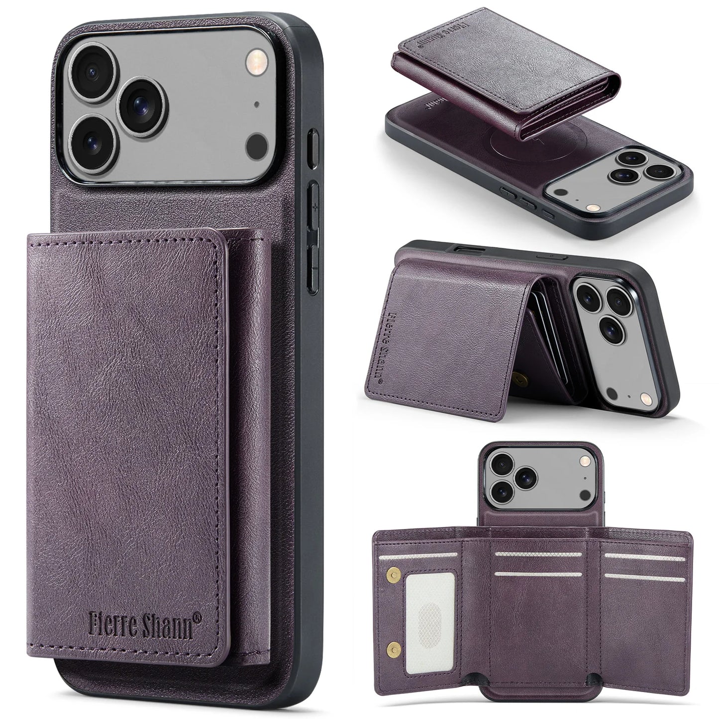 Premium Leather Phone Case with Magnetic Detachable Card Holder Wallet for iPhone

Protect your iPhone in style with this Premium Leather Phone Case featuring a magnetic detachable wallet. Designed for everyday convenience, i