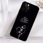 Verse Christian Jesus Bible Phone Case For iPhone 16,15,14,13,12,11 Plus,Pro Max,XS,X,XR,SE,Mini,8,7 Soft Silicone Black Cover