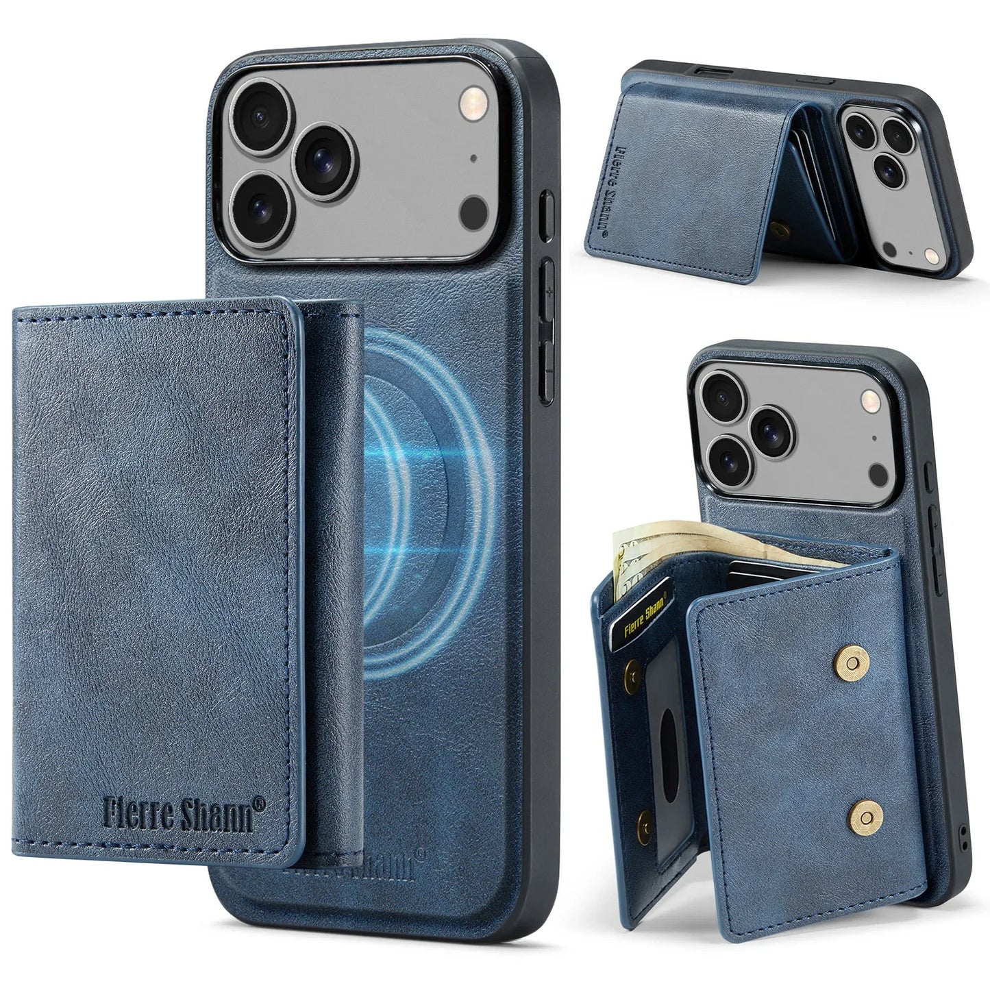 Premium Leather Phone Case with Magnetic Detachable Card Holder Wallet for iPhone

Protect your iPhone in style with this Premium Leather Phone Case featuring a magnetic detachable wallet. Designed for everyday convenience, i