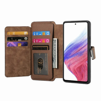 2 in 1 Detachable Wallet Case for Samsung Galaxy S24 Ultra S21 S23 FE S22 Plus A55 A54 A53 A52S A35 A34 A33 A25 A15 A14 5G A05