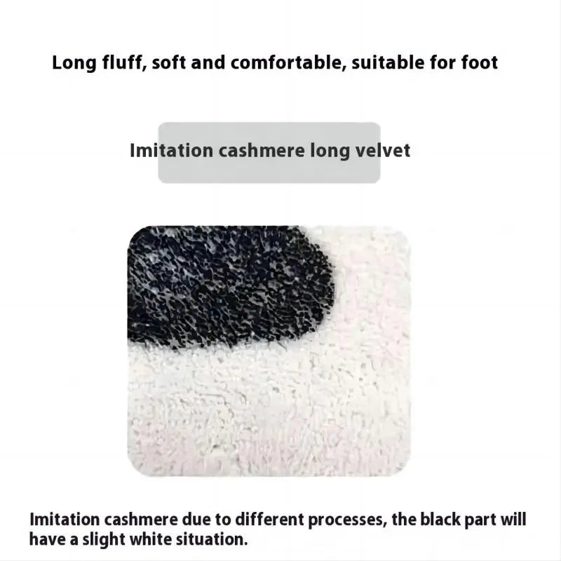 VIKAMA Cute Salted Fish Long Carpet 40x120cm, Living Room Area Floor Mat, Children's Bedroom Bedside Blanket, Home Decoration