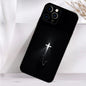 Verse Christian Jesus Bible Phone Case For iPhone 16,15,14,13,12,11 Plus,Pro Max,XS,X,XR,SE,Mini,8,7 Soft Silicone Black Cover
