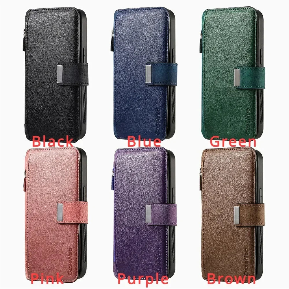 2 in 1 Detachable Wallet Case for Samsung Galaxy S24 Ultra S21 S23 FE S22 Plus A55 A54 A53 A52S A35 A34 A33 A25 A15 A14 5G A05