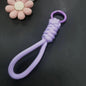 12cm Paracord Braided Woven Keychain Wrist Rope Phone case Anti-lost Rope Strap Key Ring Tactical Survival Tool Backpack Buckle