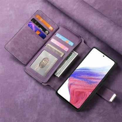 2 in 1 Detachable Wallet Case for Samsung Galaxy S24 Ultra S21 S23 FE S22 Plus A55 A54 A53 A52S A35 A34 A33 A25 A15 A14 5G A05
