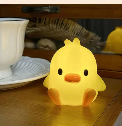 Cute Duck Night Light – Adorable Bedside Lamp for Kids & Baby Rooms