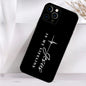 Verse Christian Jesus Bible Phone Case For iPhone 16,15,14,13,12,11 Plus,Pro Max,XS,X,XR,SE,Mini,8,7 Soft Silicone Black Cover