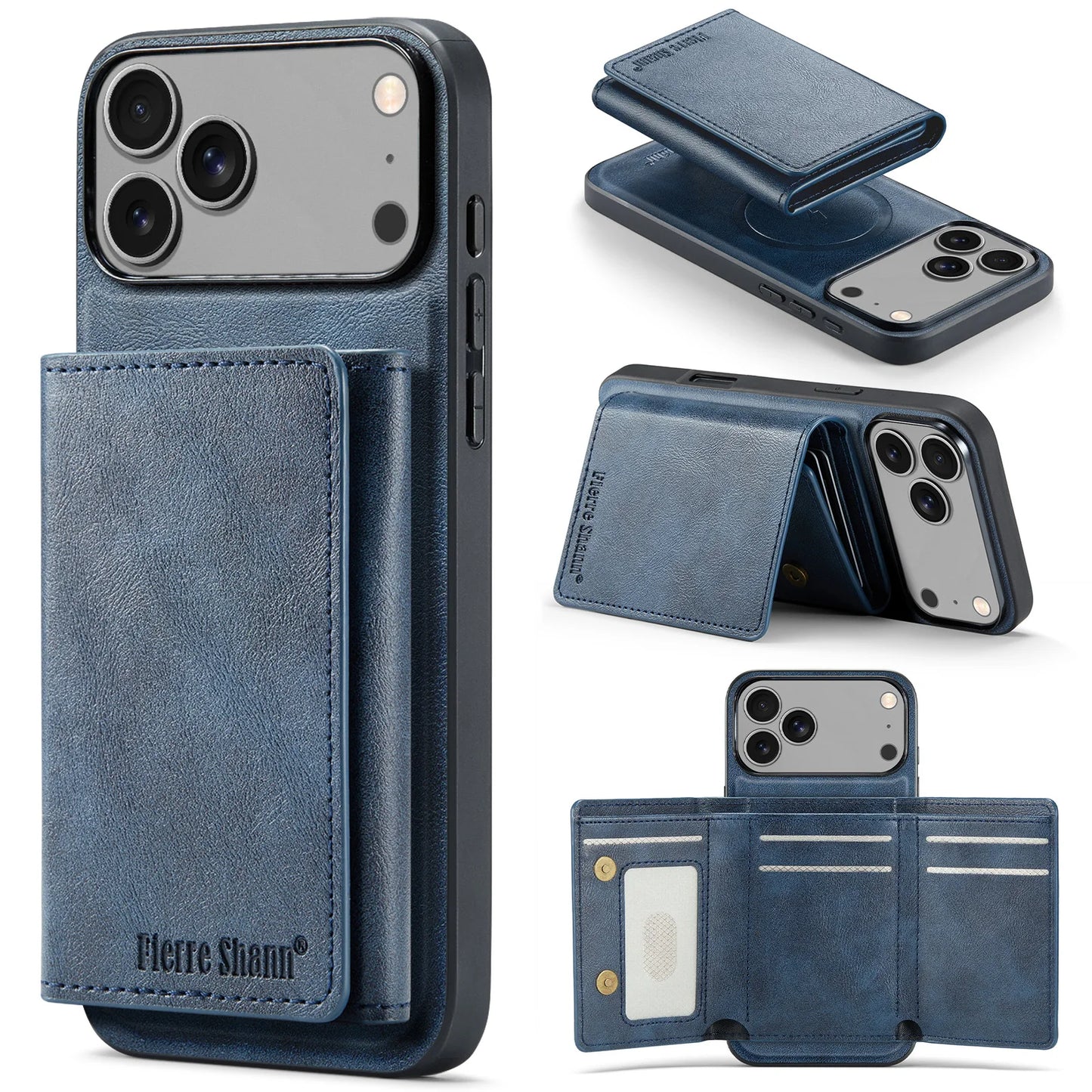 Premium Leather Phone Case with Magnetic Detachable Card Holder Wallet for iPhone

Protect your iPhone in style with this Premium Leather Phone Case featuring a magnetic detachable wallet. Designed for everyday convenience, i